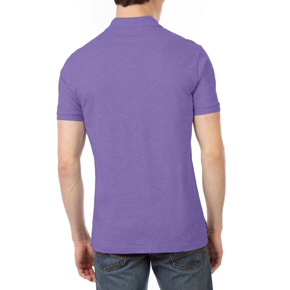 U.S. Polo Assn. Men's Interlock Polo Shirt Lavender Heather Size L - Picture 3 of 10